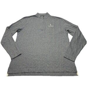 Johnnie-O Hangin' Out Harvell 1/4 Zip Pullover Payne's Valley Large Laguna Blue